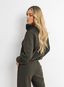 BLOUSE INES DARK KHAKI