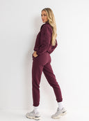 JOGGERS EMILIE WINE VELVET