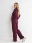 JOGGERS CLEA WINE VELVET