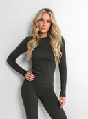 LONGSLEEVE AYANA DARK KHAKI