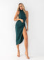 SKIRT RACHELLE BOTTLE GREEN