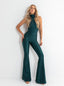 TROUSERS ELIENOR BOTTLE GREEN