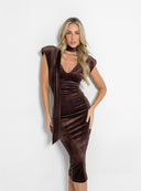 DRESS DESIRE DARK BROWN