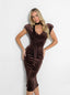 DRESS DESIRE DARK BROWN