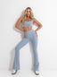 TROUSERS EDITH - DUSTY BLUE