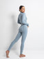 LEGGINS MADELYN - DUSTY BLUE