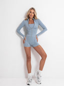 SHORTS CORALLIE DUSTY BLUE