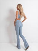 TROUSERS EDITH DUSTY BLUE
