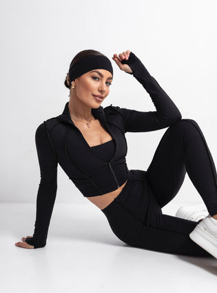 BLOUSE OCTAVIA - BLACK