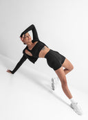 SHORTS CORALLIE BLACK