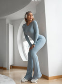 JUMPSUIT GRAVITY HAZE DUSTY BLUE