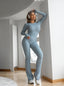 JUMPSUIT GRAVITY HAZE - DUSTY BLUE