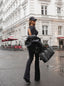 JUMPSUIT GRAVITY HAZE - BLACK