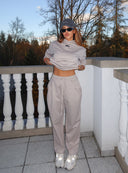 PANTS THE FLOW BEIGE TAUPE