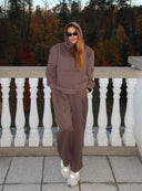 HOODIE THE HALO COCOA BROWN