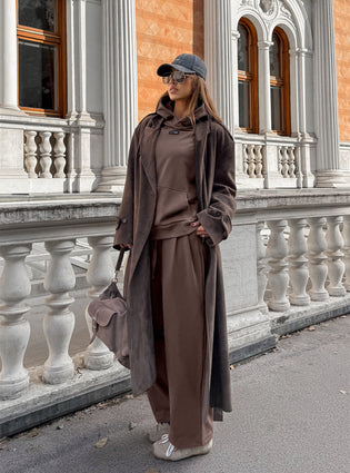 PANTS THE FLOW COCA BROWN