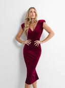 DRESS DESIRE CLARET
