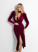 SKIRT OBSESSION CLARET