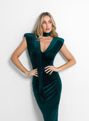 SCARF WHISPER BOTTLE GREEN