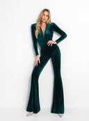 TROUSERS GRACE BOTTLE GREEN