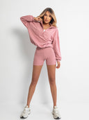 BLOUSE INES DUSTY ROSE