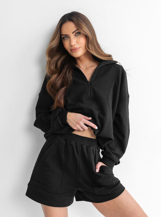 SHORTS ZELIE - BLACK