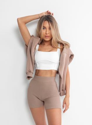 SHORTS CLAIRE - MOKKA