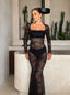 DRESS AVELINE BLACK