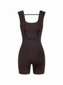 JUMPSUIT MUKAVA SHORT CHOCO