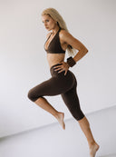LEGGINGS OLDSCHOOL CHOCO