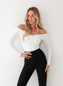 LONGSLEEVE BIANCA ECRU