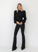LONGSLEEVE SOLAYA BLACK