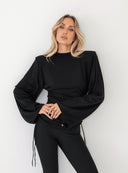LONGSLEEVE SOLAYA BLACK