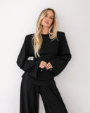 LONGSLEEVE SURI BLACK