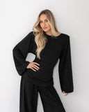 LONGSLEEVE SURI BLACK