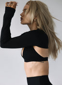 LONGSLEEVE COMFY BLACK