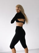 LONGSLEEVE COMFY BLACK