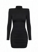 DRESS MALENE BLACK