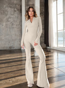 JUMPSUIT ELÉONORE BEIGE