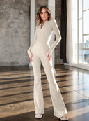 JUMPSUIT ELÉONORE BEIGE