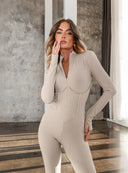 JUMPSUIT ELÉONORE BEIGE
