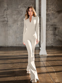 JUMPSUIT ELÉONORE BEIGE