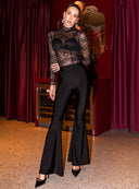 ELIENOR SCHWARZE HOSE