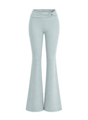 TROUSERS NODIA SAGE GREEN