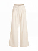 TROUSERS NOEME VANILLA