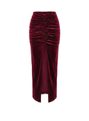 SKIRT OBSESSION CLARET