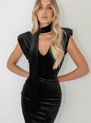 SCARF WHISPER BLACK