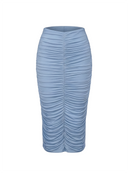 SKIRT SELIN DUSTY BLUE