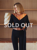 BOLERO PILATES WRAP DEEP BLACK