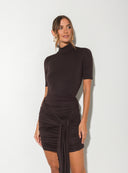 TOP ALIX DARK CHOCOLATE